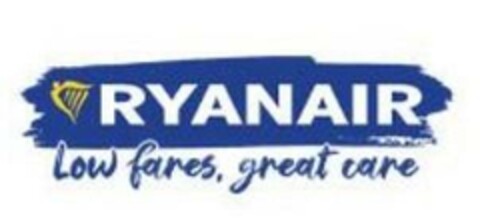 RYANAIR Low fares , great care Logo (EUIPO, 01.12.2023)