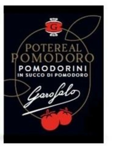 G POTERE AL POMODORO POMODORINI IN SUCCO DI POMODORO Garofalo Logo (EUIPO, 07/08/2024)