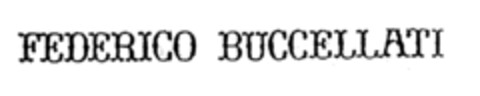 FEDERICO BUCCELLATI Logo (EUIPO, 01.04.1996)