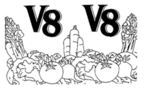V8 V8 Logo (EUIPO, 01.04.1996)
