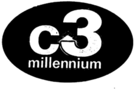 c3 millennium Logo (EUIPO, 12.01.1998)