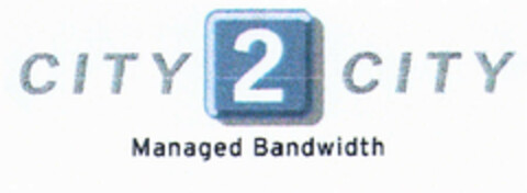 CITY 2 CITY Managed Bandwidth Logo (EUIPO, 20.04.2000)