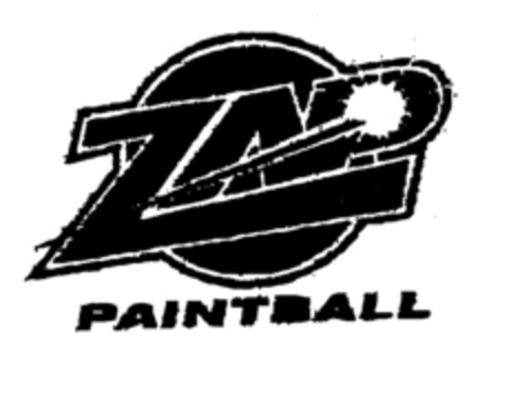 ZAP PAINTBALL Logo (EUIPO, 03.08.2000)