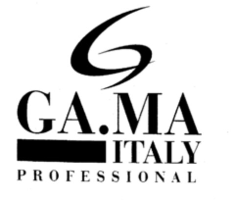 GA.MA ITALY PROFESSIONAL Logo (EUIPO, 22.02.2001)