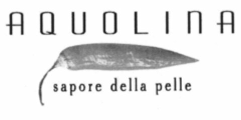 AQUOLINA sapore della pelle Logo (EUIPO, 13.03.2001)