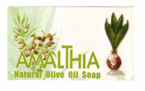 AMALTHIA Natural Olive Oil Soap Logo (EUIPO, 25.04.2002)