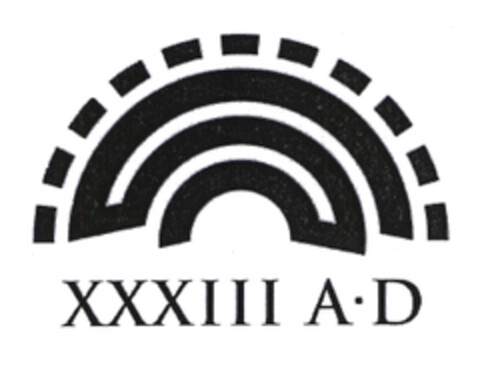 XXXIII A D Logo (EUIPO, 28.11.2003)