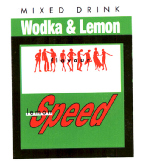 Mixed Drink Wodka & Lemon flavour lemon Speed Logo (EUIPO, 02.09.2003)