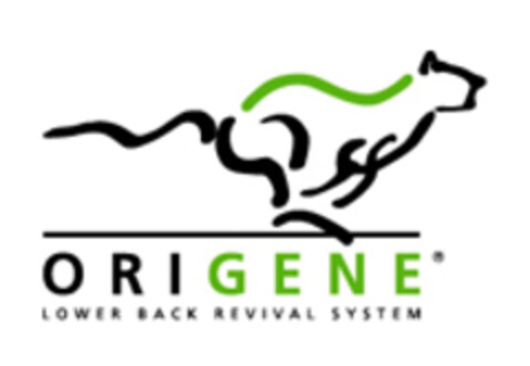 ORIGENE LOWER BACK REVIVAL SYSTEM Logo (EUIPO, 10.03.2004)