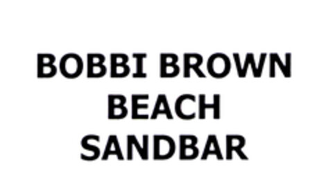 BOBBI BROWN BEACH SANDBAR Logo (EUIPO, 03/15/2004)