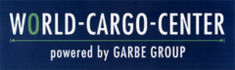 WORLD-CARGO-CENTER powered by GARBE GROUP Logo (EUIPO, 09/21/2006)