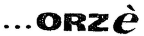 ...ORZè Logo (EUIPO, 04.04.2007)