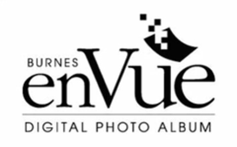 BURNES enVues DIGITAL PHOTO ALBUM Logo (EUIPO, 11.08.2008)