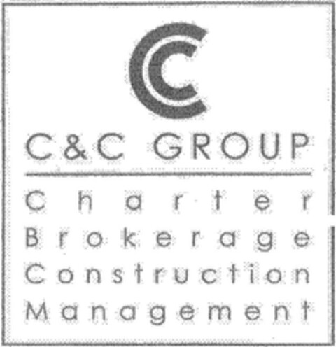 C C & C GROUP Charter Brokerage Construction Management Logo (EUIPO, 05.11.2008)