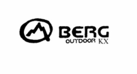 BERG OUTDOOR KX Logo (EUIPO, 27.11.2008)