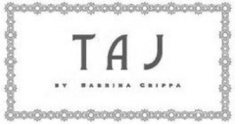 TAJ BY SABRINA CRIPPA Logo (EUIPO, 08/07/2009)