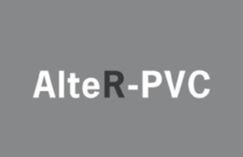 alteR-PVC Logo (EUIPO, 15.12.2009)