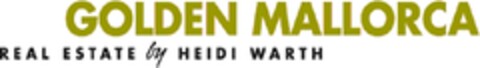 GOLDEN MALLORCA REAL ESTATE by HEIDI WARTH Logo (EUIPO, 16.04.2010)