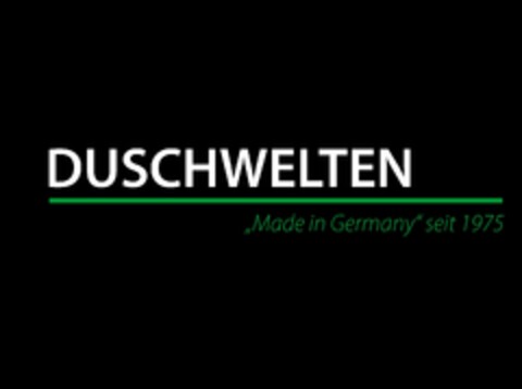 DUSCHWELTEN "Made in Germany" seit 1975 Logo (EUIPO, 01/12/2011)