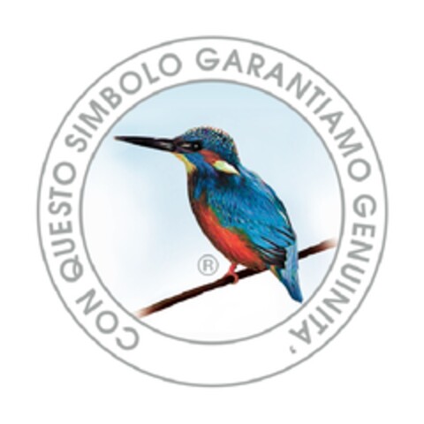 CON QUESTO SIMBOLO GARANTIAMO GENUINITA' Logo (EUIPO, 31.05.2011)