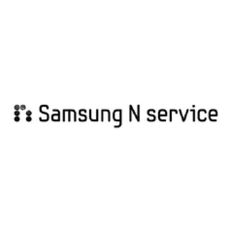 SAMSUNG N SERVICE Logo (EUIPO, 10.04.2012)