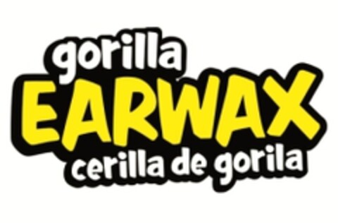 Gorilla earwax cerilla de Gorila Logo (EUIPO, 09/02/2014)