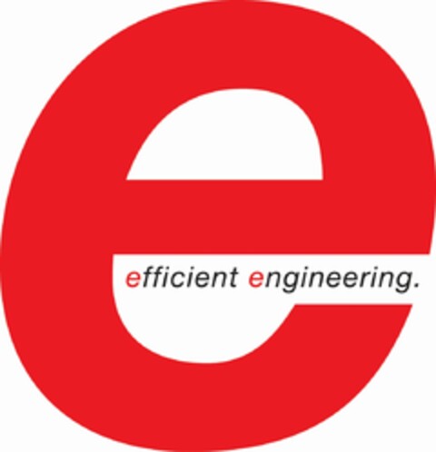 e efficient engineering Logo (EUIPO, 13.11.2014)