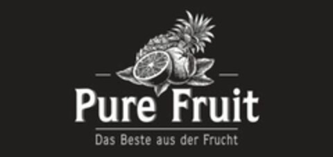 Pure Fruit Das Beste aus der Frucht Logo (EUIPO, 06.07.2017)