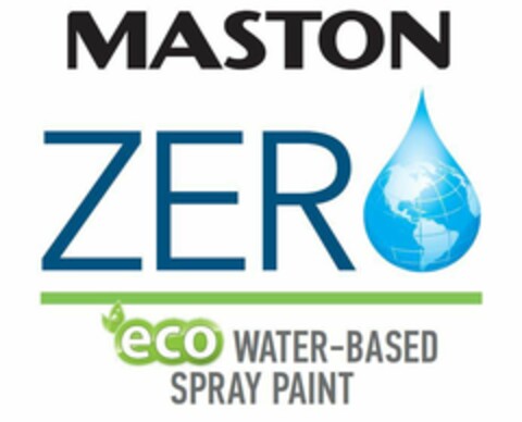 MASTON ZER ECO WATER-BASED SPRAY PAINT Logo (EUIPO, 17.07.2017)