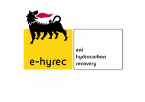 E-HYREC ENI HYDROCARBON RECOVERY Logo (EUIPO, 13.09.2017)