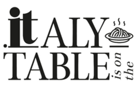 ITALY IS ON THE TABLE Logo (EUIPO, 19.02.2018)