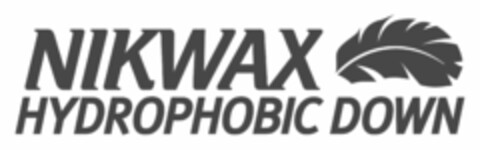 NIKWAX HYDROPHOBIC DOWN Logo (EUIPO, 11/12/2018)