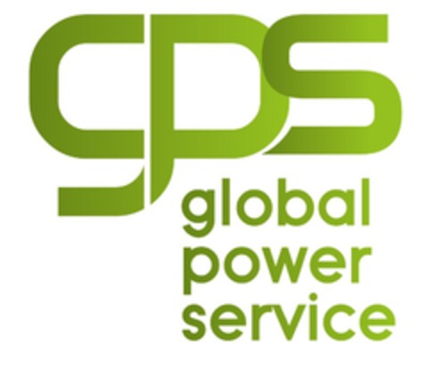 GPS GLOBAL POWER SERVICE Logo (EUIPO, 15.12.2018)