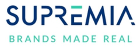 SUPREMIA BRANDS MADE REAL Logo (EUIPO, 22.05.2019)