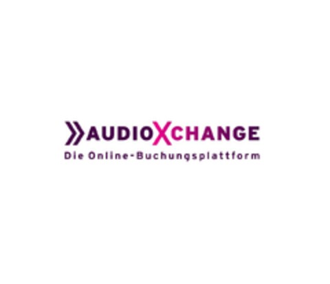 AUDIOXCHANGE Die Online-Buchungsplattform Logo (EUIPO, 10/18/2019)