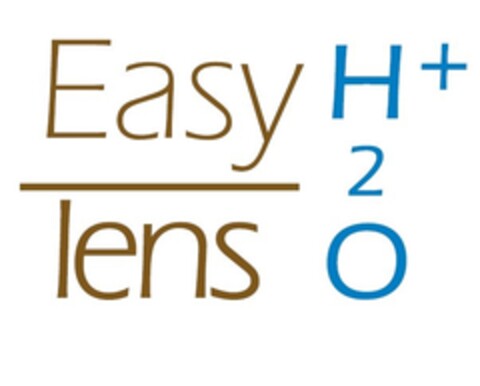 Easylens H2O+ Logo (EUIPO, 02.08.2021)