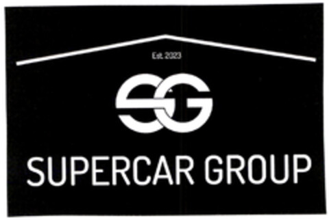 Est. 2023 SG SUPERCAR GROUP Logo (EUIPO, 30.05.2023)