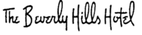 The Beverly Hills Hotel Logo (EUIPO, 08/20/1996)