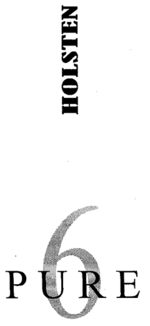 HOLSTEN PURE 6 Logo (EUIPO, 24.03.1999)