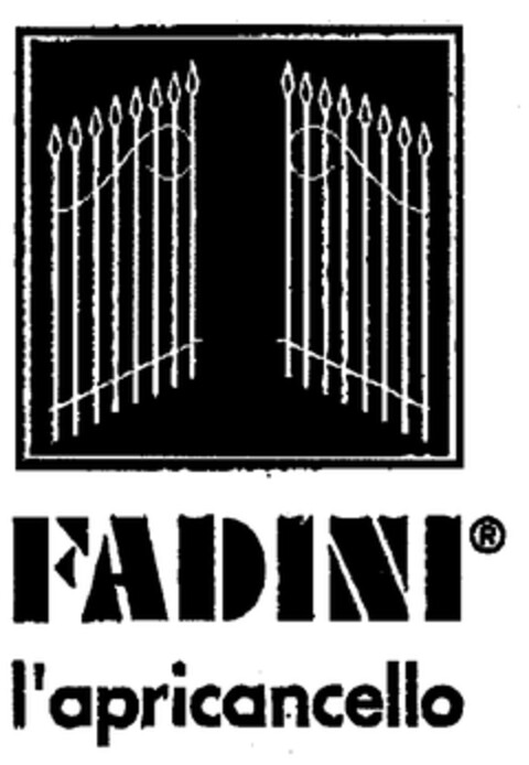 FADINI l'apricancello Logo (EUIPO, 09.06.1999)