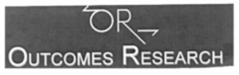 OR OUTCOMES RESEARCH Logo (EUIPO, 11/20/2000)