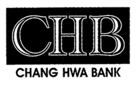 CHB CHANG HWA BANK Logo (EUIPO, 07/13/2001)