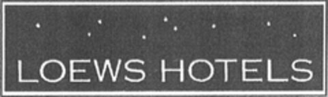 LOEWS HOTELS Logo (EUIPO, 17.02.2004)