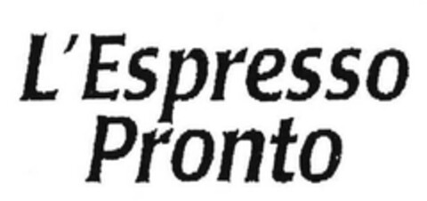 L'Espresso Pronto Logo (EUIPO, 19.05.2005)