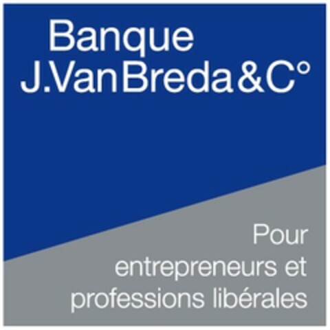 Banque J.VanBreda&Cº Pour entrepreneurs et professions libérales Logo (EUIPO, 27.03.2007)