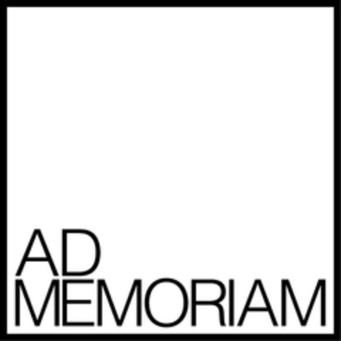 AD MEMORIAM Logo (EUIPO, 24.04.2007)