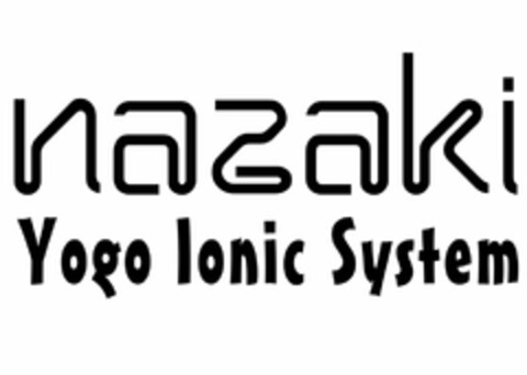 nazaki Yogo lonic System Logo (EUIPO, 21.11.2008)