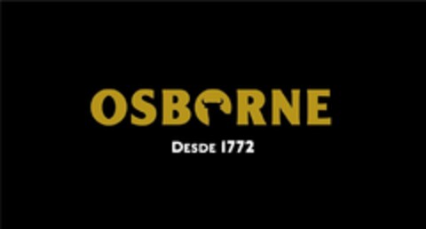 OSBORNE desde 1772 Logo (EUIPO, 03.02.2009)