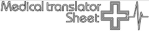 MEDICAL TRANSLATOR Logo (EUIPO, 04.04.2011)