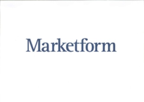 MARKETFORM Logo (EUIPO, 12.04.2013)